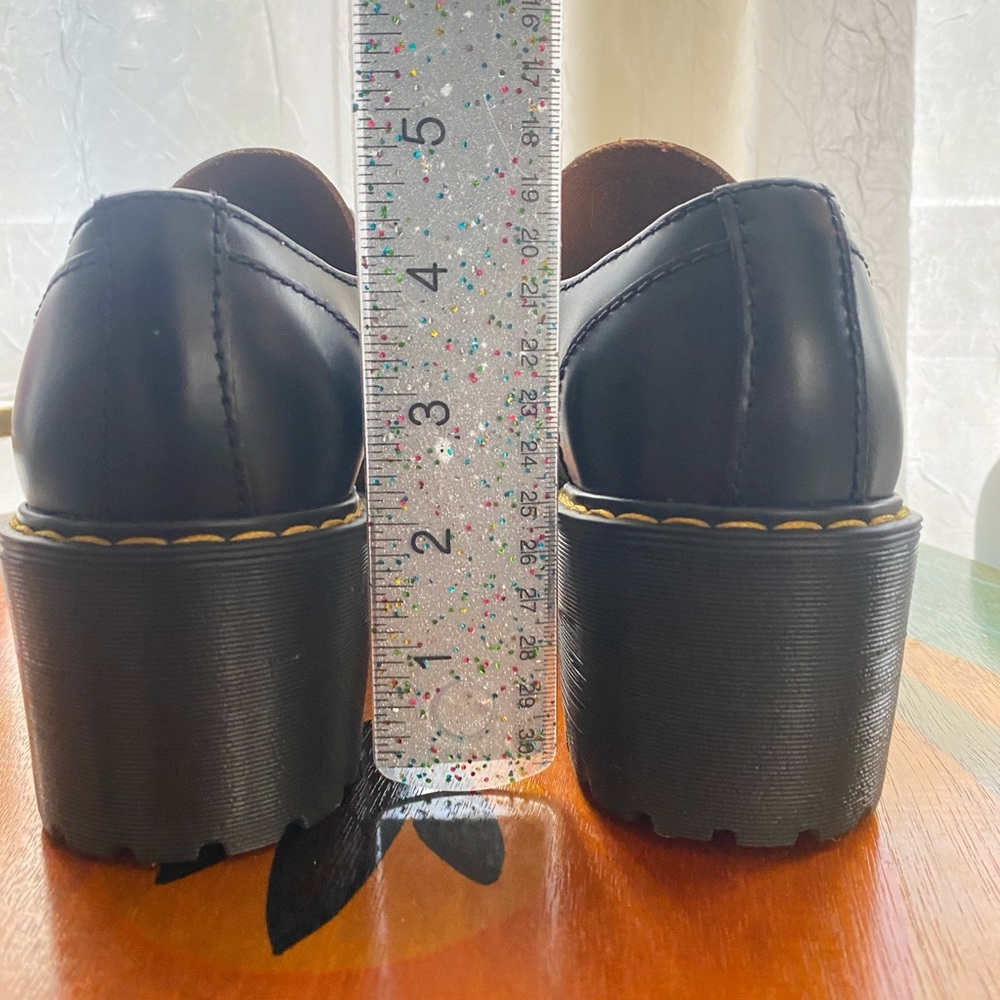 Dr. Martens Leona Smooth Leather Lo Platform Women’s Size 6 - Picture 6 of 16